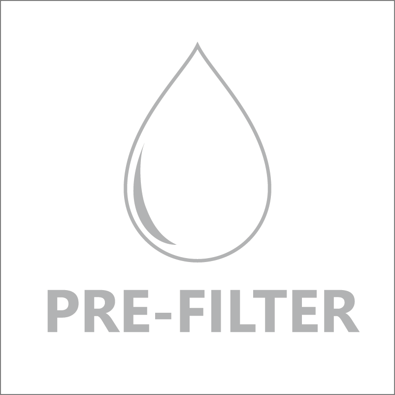 ไส้กรอง Pre filter ใช้สำหรับดักจับฝุ่นหยาบจึงออกแบบมาเพื่อให้ล้างทำความสะอาดได้บ่อยๆ
